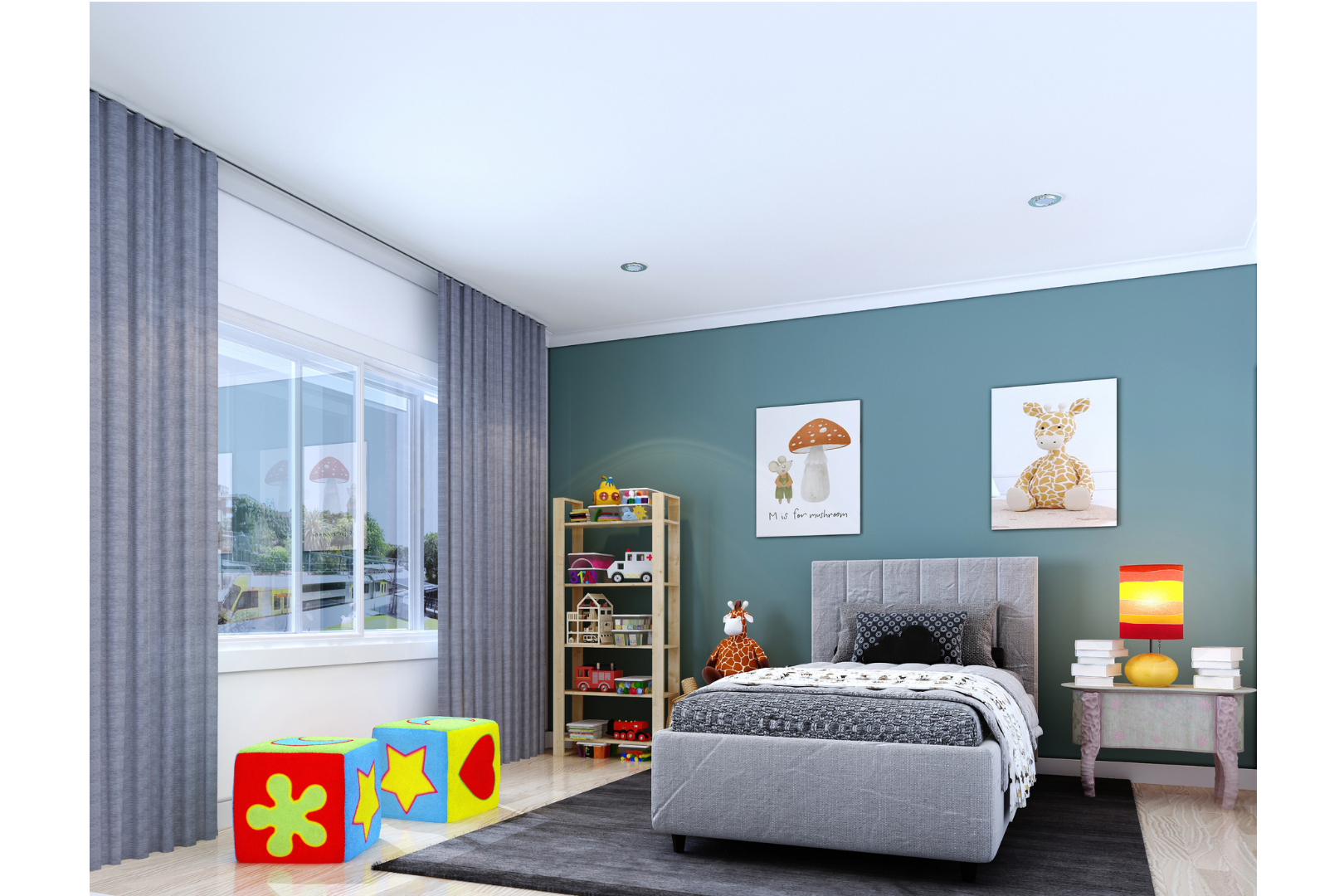 Liberty Grove Renovation -kids bedroom