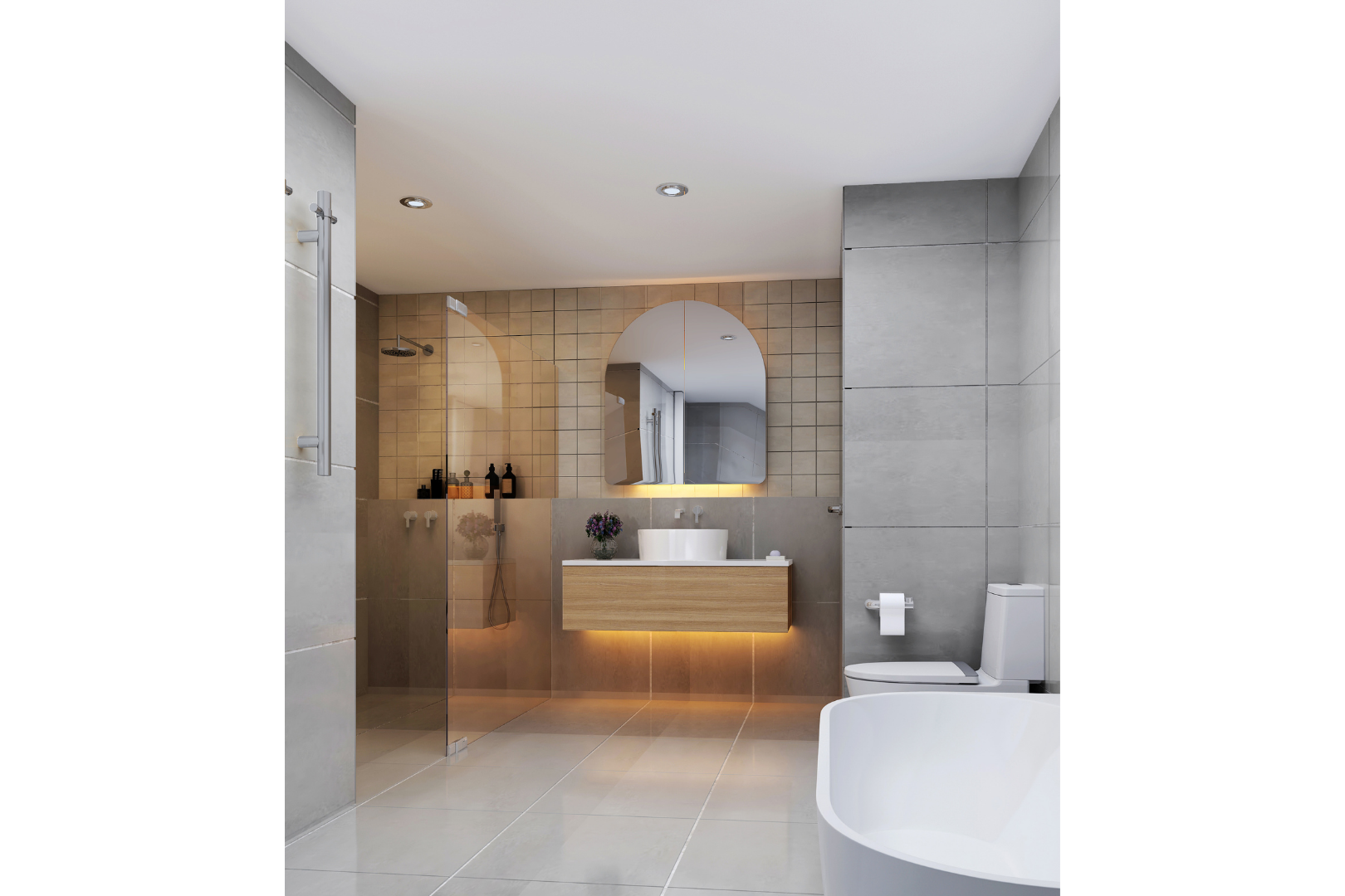 Liberty Grove Renovation -main bathroom
